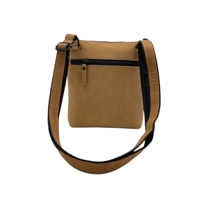 Vintage Leather Men's Leather Sling Bag – Crossbody Travel Bag with Multiple Compartments /Messenger Bag # 2488