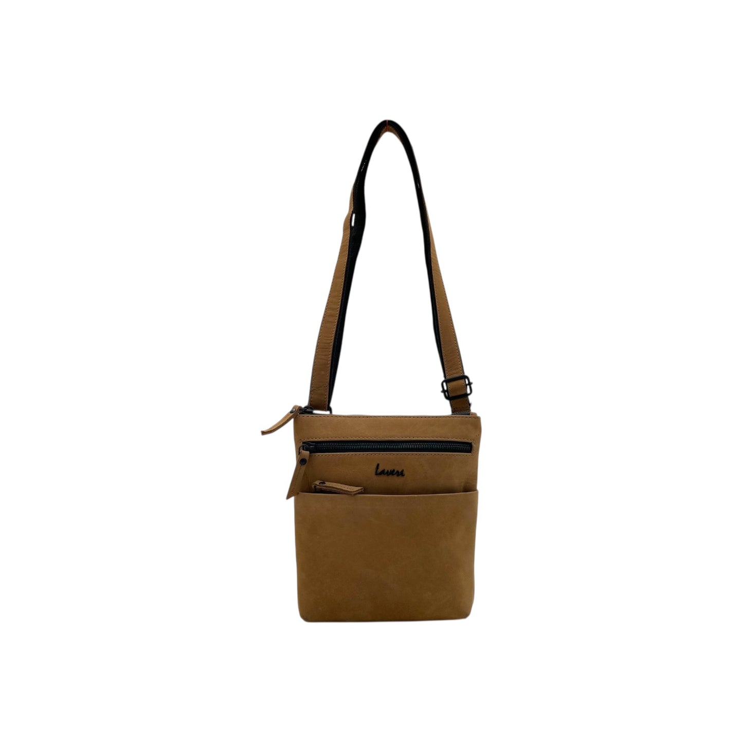 Vintage Leather Men's Leather Sling Bag – Crossbody Travel Bag with Multiple Compartments /Messenger Bag # 2488