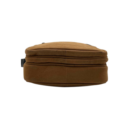 Vintage Leather Men's Leather Sling Bag – Crossbody Travel Bag with Multiple Compartments /Messenger Bag # 2677