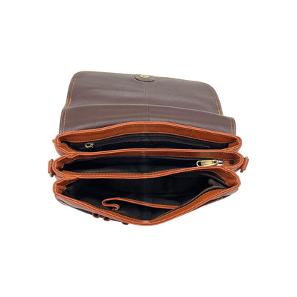 Voyager Leather Side Bag for Women | Stylish Handbag for Office & Casual Use – Premium Quality |  Sling/Crossbody Bag Available in UAE #2305M