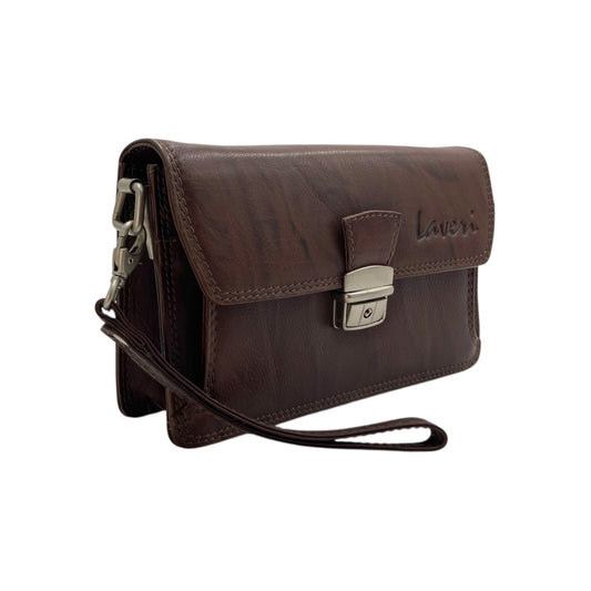Explorer Premium Vintage Leather Hand pouch Bag #2173B