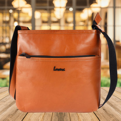 Sukab Leather Crossbody/Messenger Bag #LD06