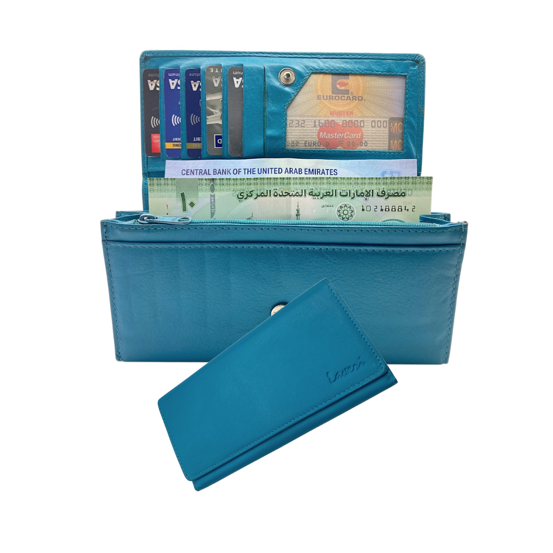Women's Multipurpose Leather Wallet  # 1089