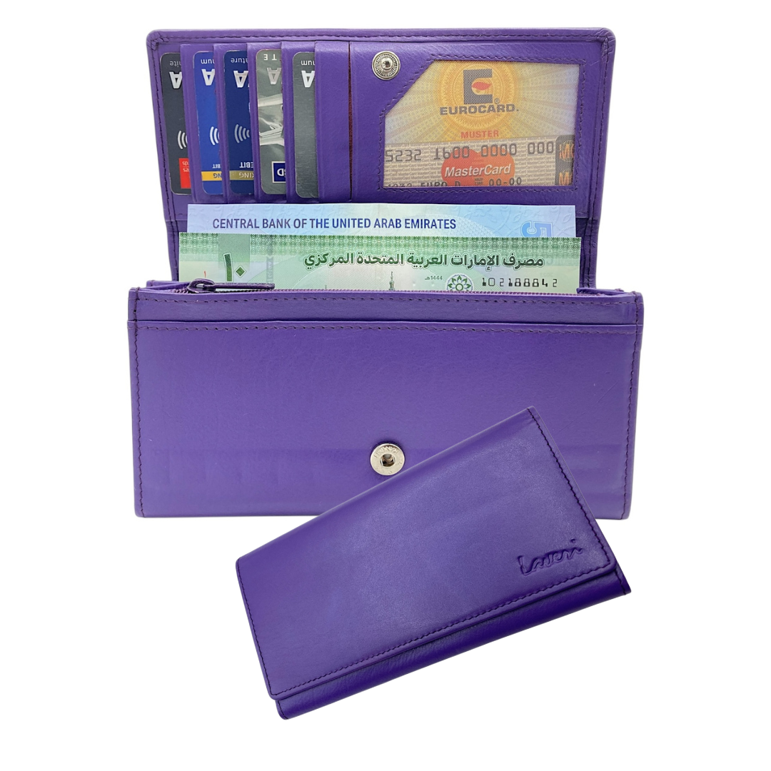 Women's Multipurpose Leather Wallet  # 1089