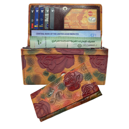 Women's Multipurpose Leather Wallet  # 1089