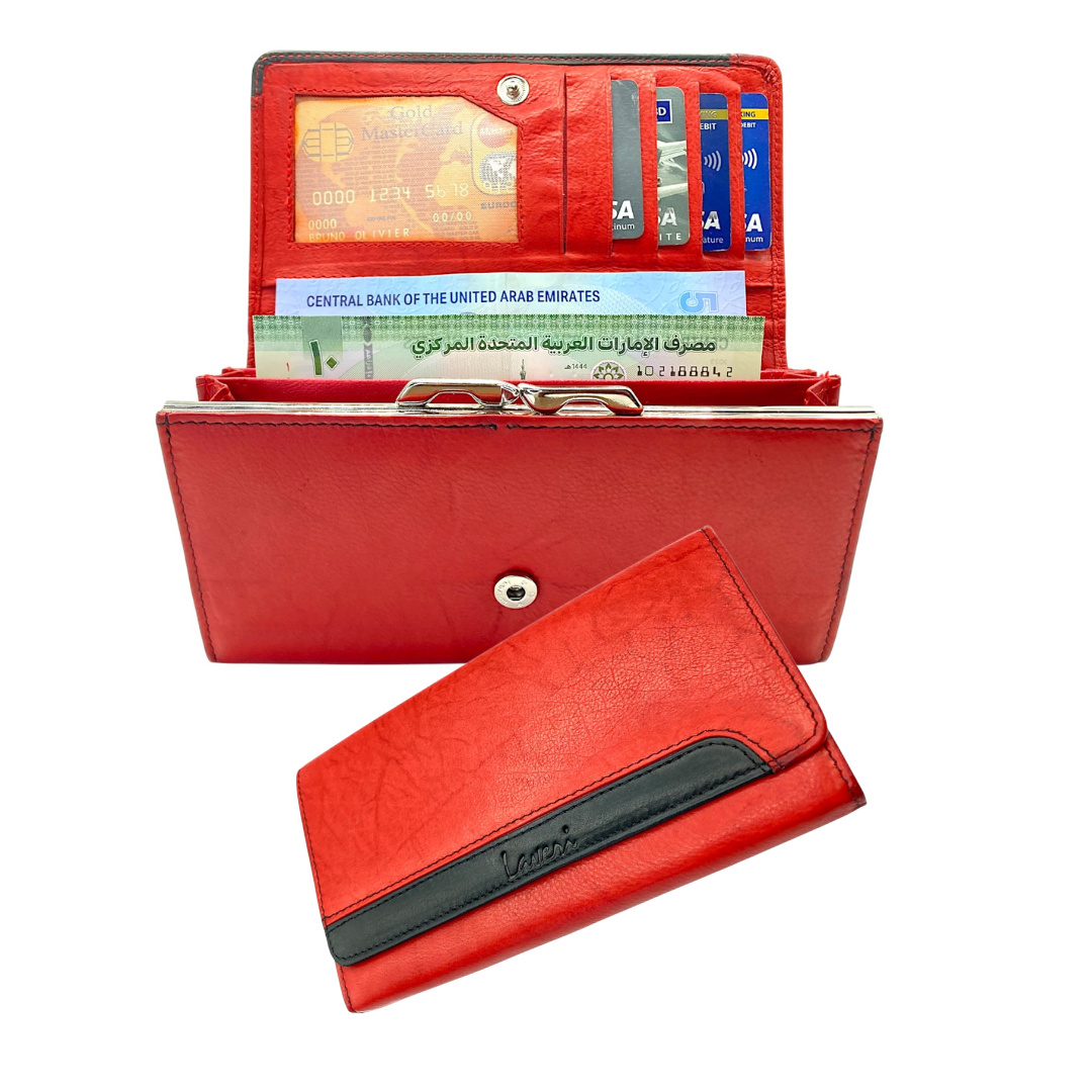 Women's Multipurpose Leather Wallet # 1686AF