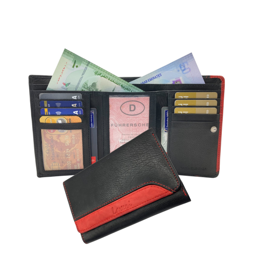 Women's Multi-Color Leather Wallet  # 1681