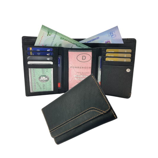Women's Multi-Color Leather Wallet  # 1681