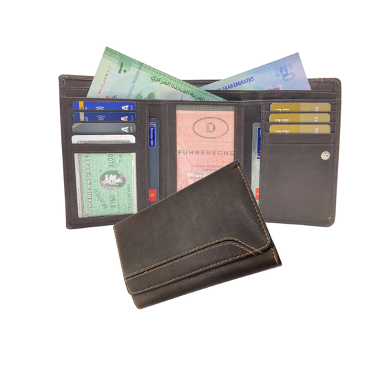Women's Multi-Color Leather Wallet  # 1681