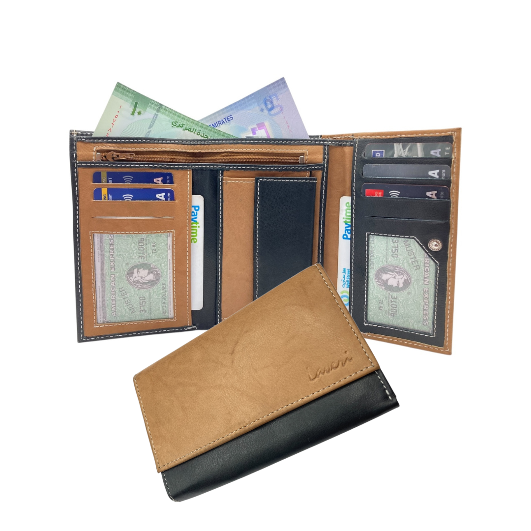 Women's Multi-Color Leather Wallet # 774