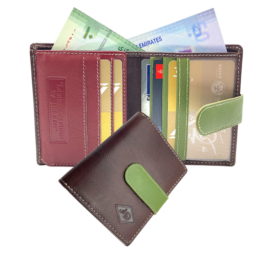 Women's Multi-Color Leather Wallet t # JD1126