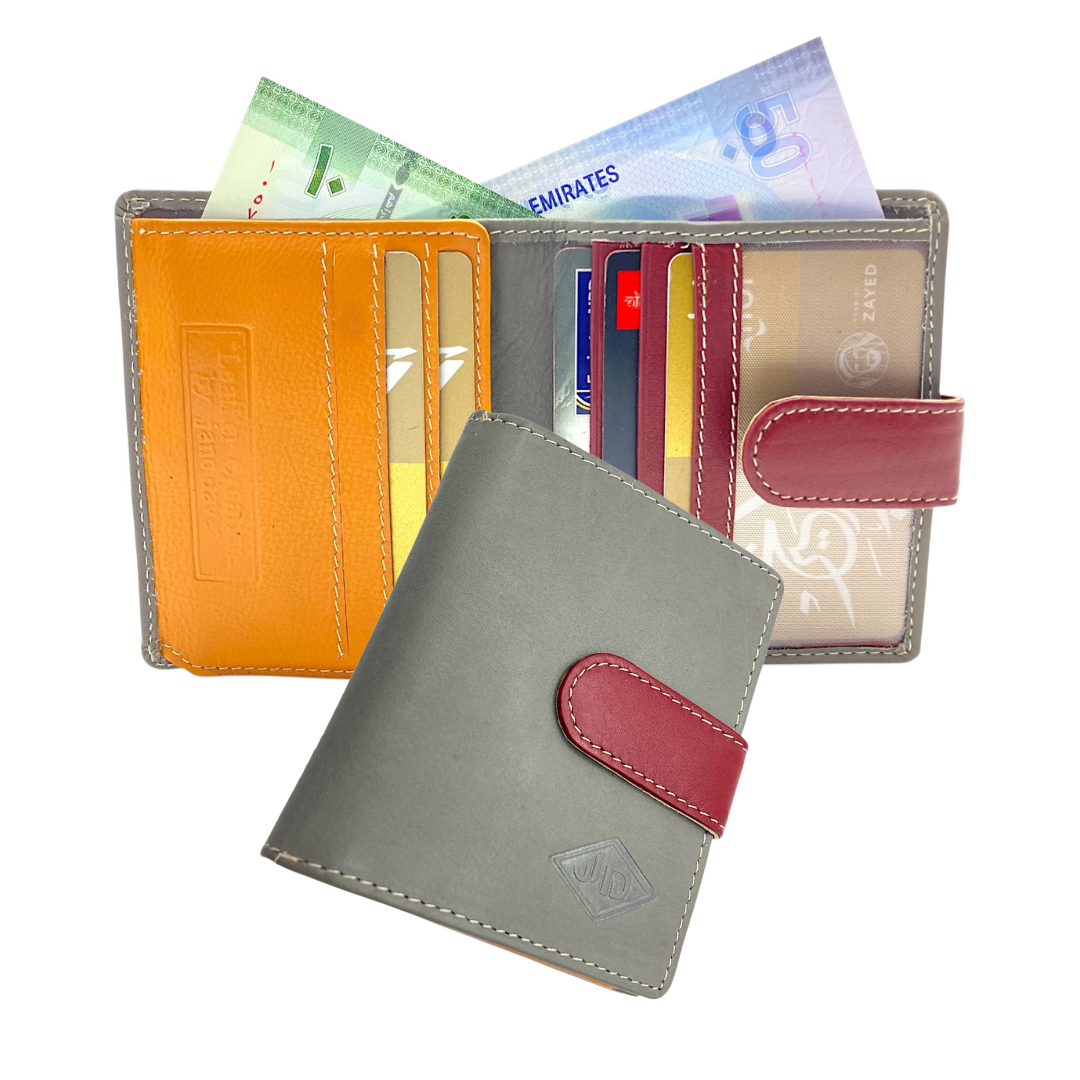Women's Multi-Color Leather Wallet t # JD1126