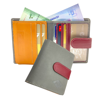 Women's Multi-Color Leather Wallet t # JD1126