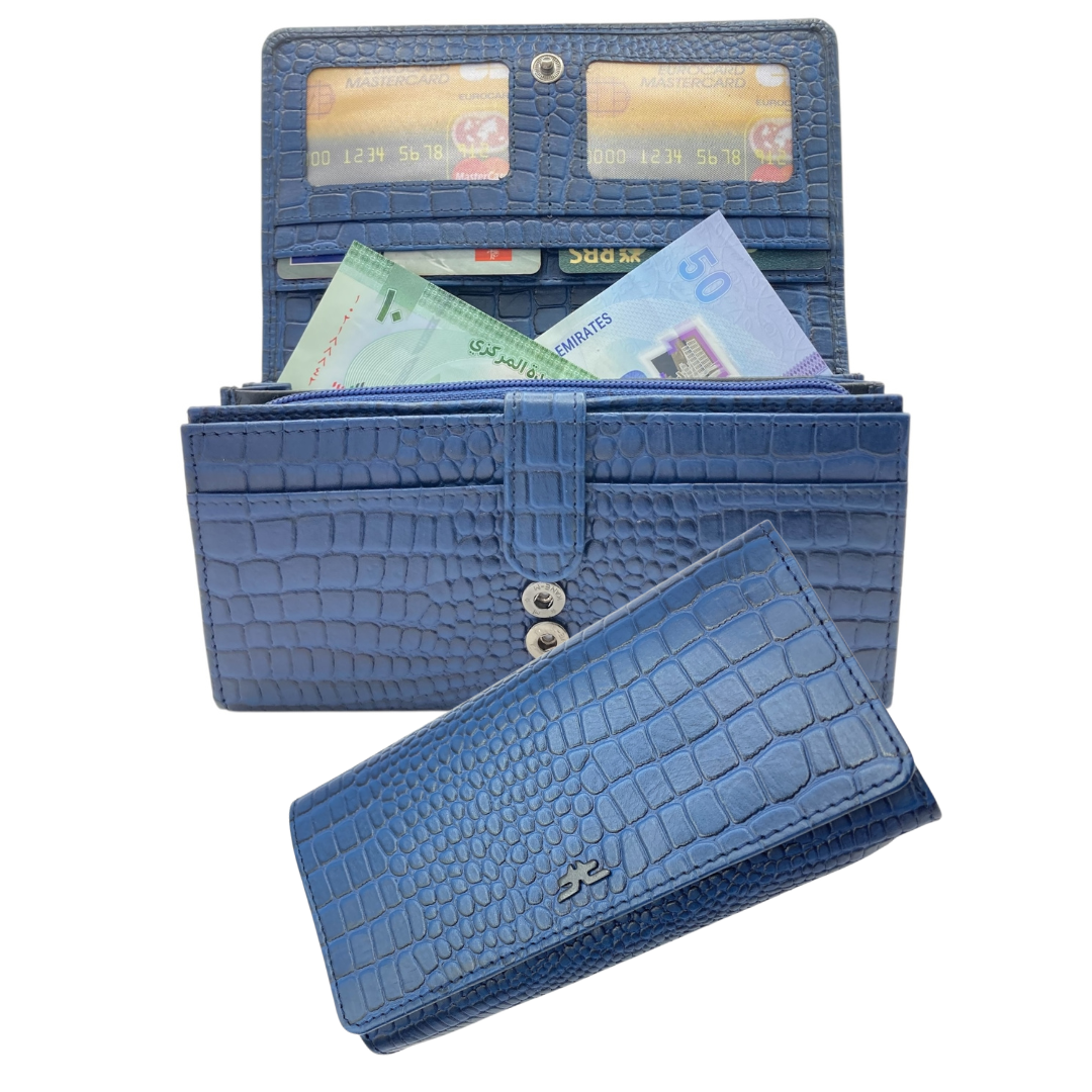 Women's Multipurpose Leather Wallet # 1252B