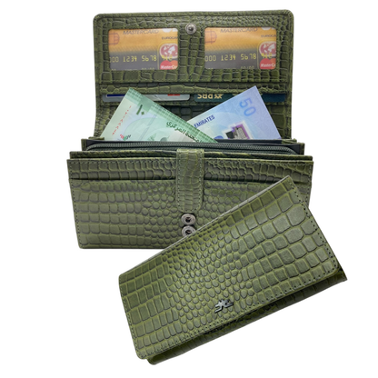 Women's Multipurpose Leather Wallet # 1252B