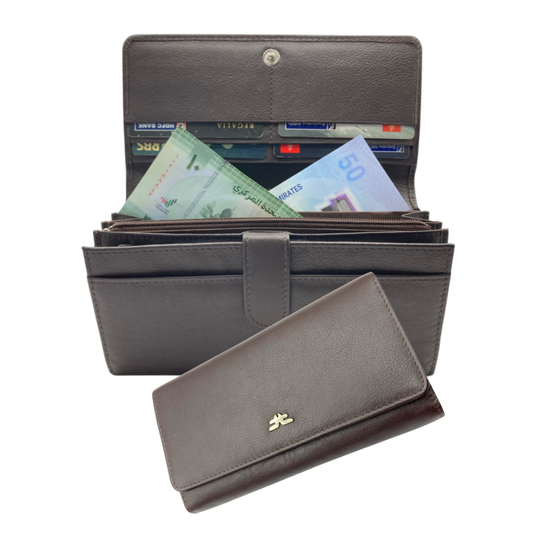 Women's Multipurpose Leather Wallet  # 1252LOGO