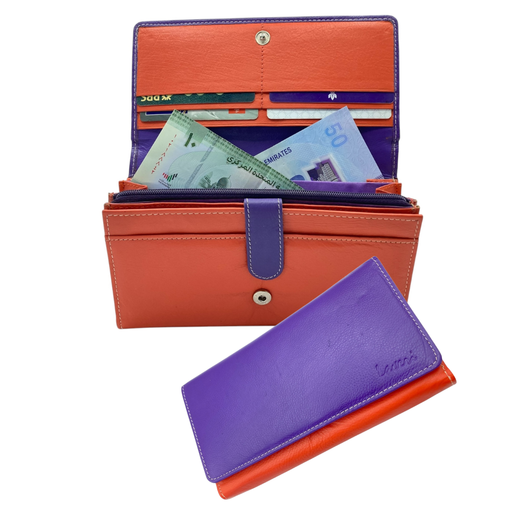 Women's Multipurpose Leather Wallet # 1252
