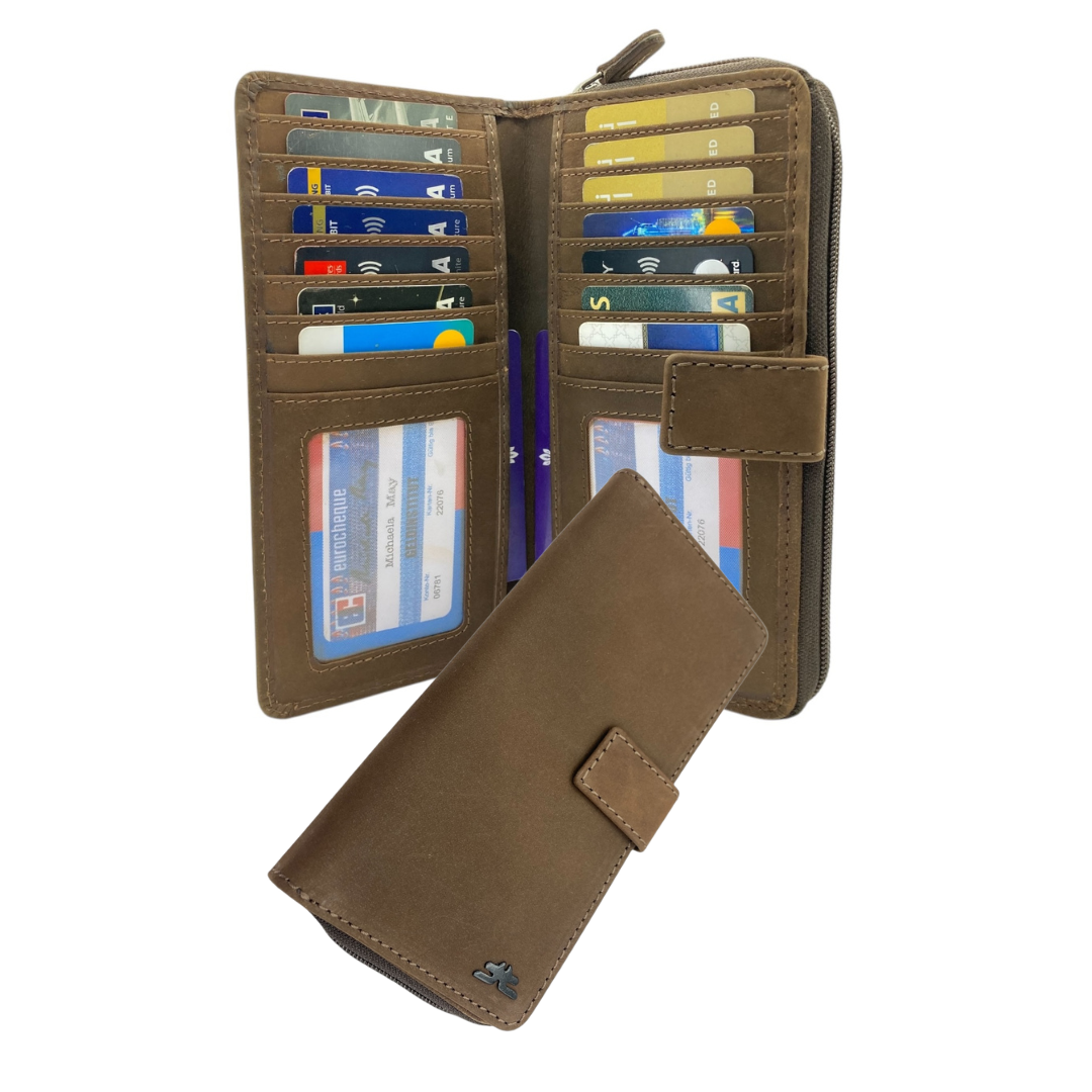 Women's Multipurpose Leather Wallet  # 4651