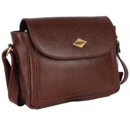 Natrish Leather Sling/Crossbody Bag  #2863