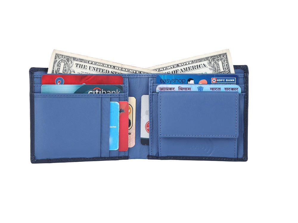 Smooth Premium 12 Card Billfold RFID Wallet #4561