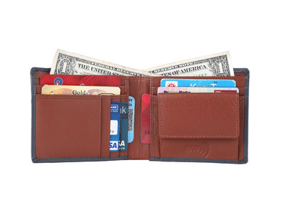 Smooth Premium 12 Card Billfold RFID Wallet #4561