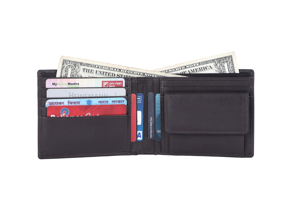 Smooth Premium 12 Card Billfold RFID Wallet #4562