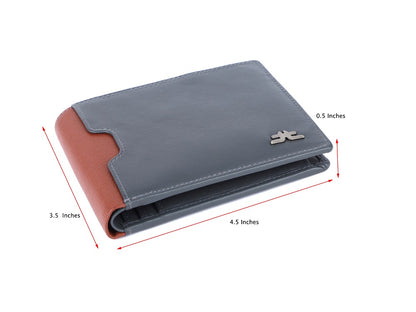 Smooth Premium 12 Card Billfold RFID Wallet #4562