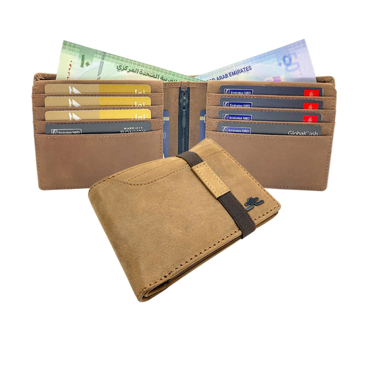 VIP Collection Men's Bifold Wallet # RFID 1244 Elastic