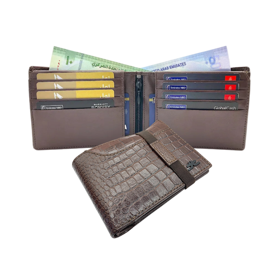 VIP Collection Men's Bifold Wallet # RFID 1244 Elastic