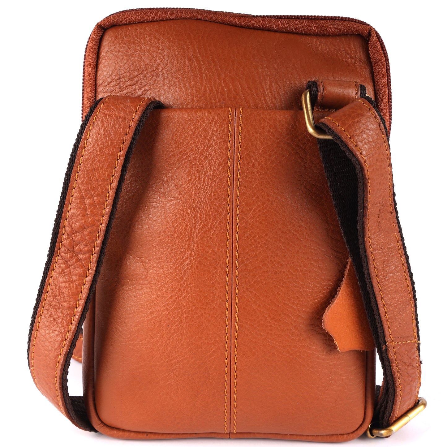 Musk Leather Crossbody/Messenger Bag #2873