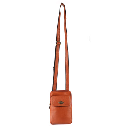 Musk Leather Crossbody/Messenger Bag #2873