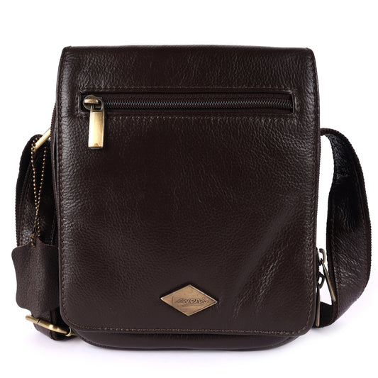 Kabi Leather Crossbody/Messenger Bag #2355