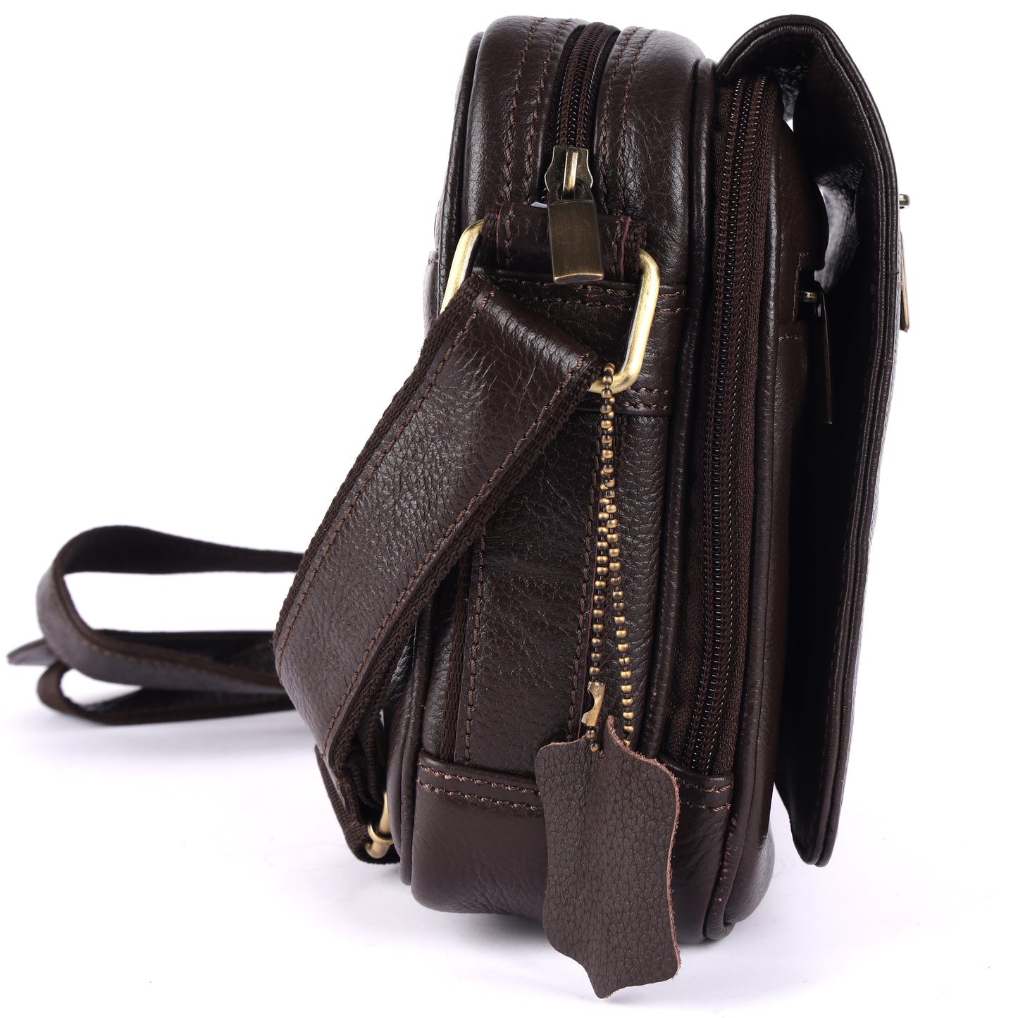 Kabi Leather Crossbody/Messenger Bag #2355