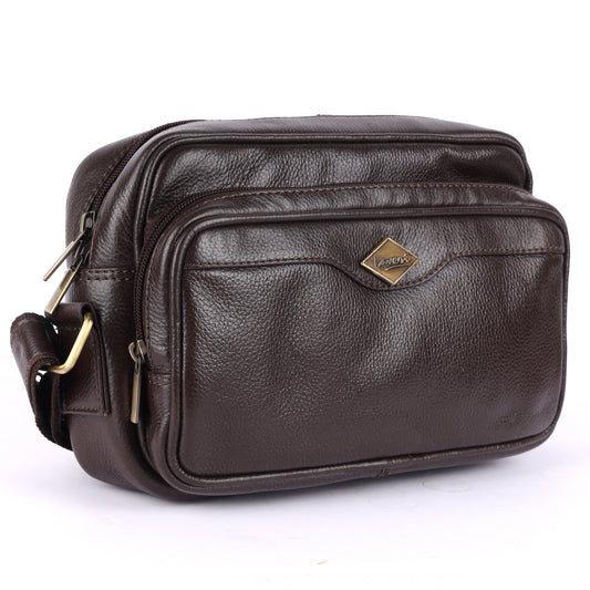 Taank Leather Crossbody/Messenger Bag #2874