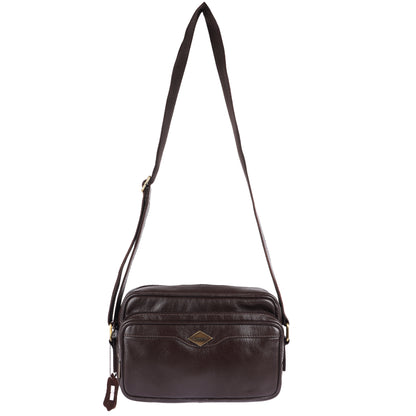 Taank Leather Crossbody/Messenger Bag #2874