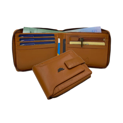 ZipVault 11 Card Full Zip Wallet RFID #4675Z