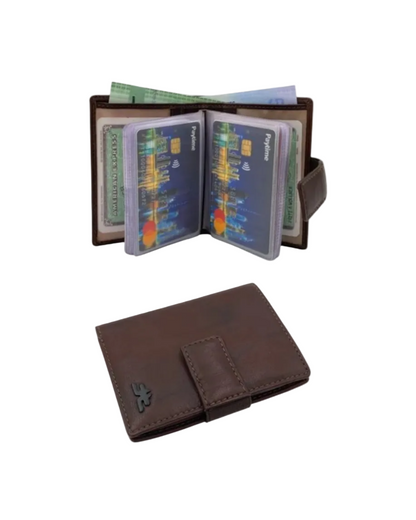 Compact Multiple Cards  & Cash Wallet RFID # 1865NM [EL.LOOP]