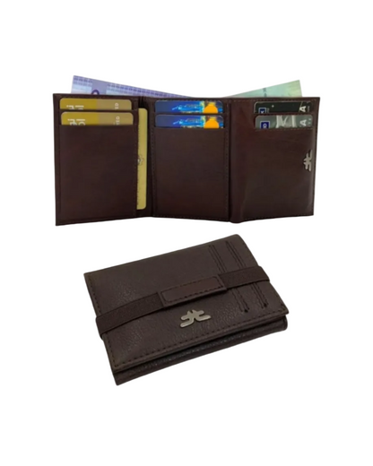 RFID Compact Z-Trifold Cards & Cash Wallet #  4202Z