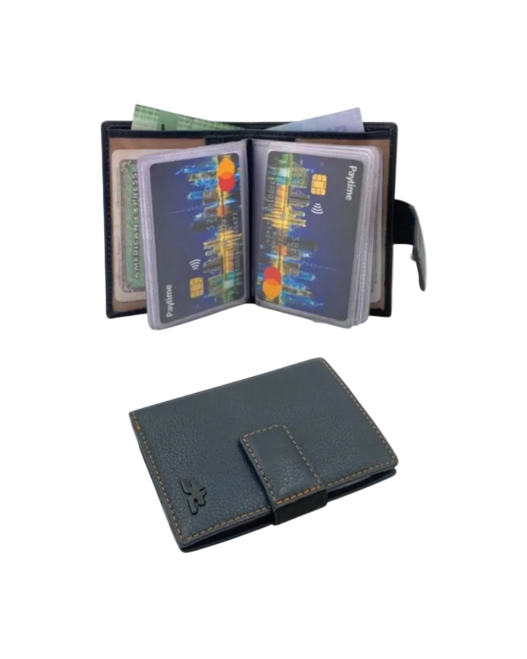 Compact Multiple Cards  & Cash Wallet RFID # 1865NM [EL.LOOP]