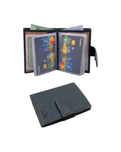 Compact Multiple Cards  & Cash Wallet RFID # 1865NM [EL.LOOP]