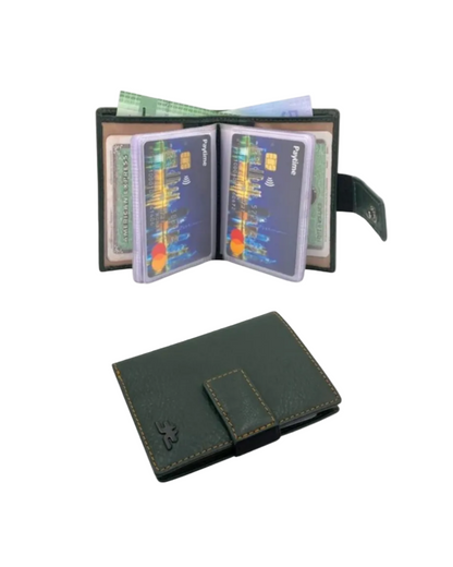 Compact Multiple Cards  & Cash Wallet RFID # 1865NM [EL.LOOP]