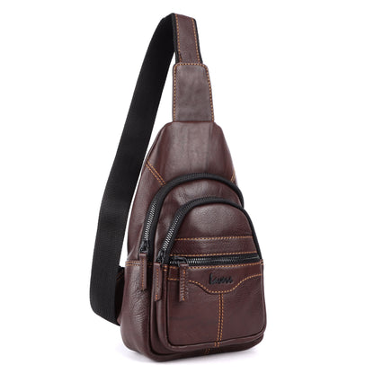 Explorer Leather Crossbody Bag #2802