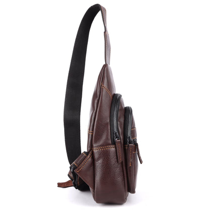 Explorer Leather Crossbody Bag #2802