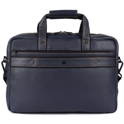 Trailblazer Premium Leather Laptop Bag #2815