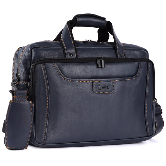 Voyager Leather Laptop Bag Premium #2818