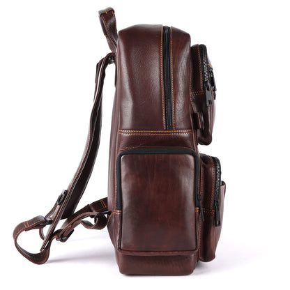 Explorer Leather Backpack #2831