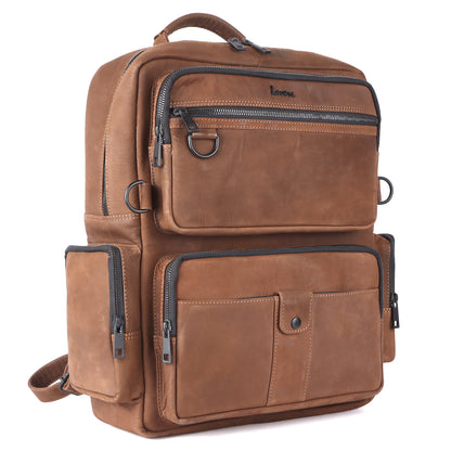 Explorer Leather Backpack #2831