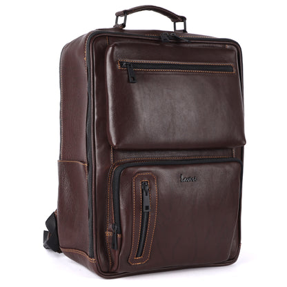 Venture Premium Leather Backpack #2832