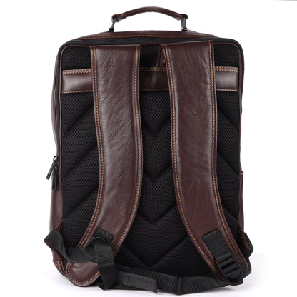 Venture Premium Leather Backpack #2832