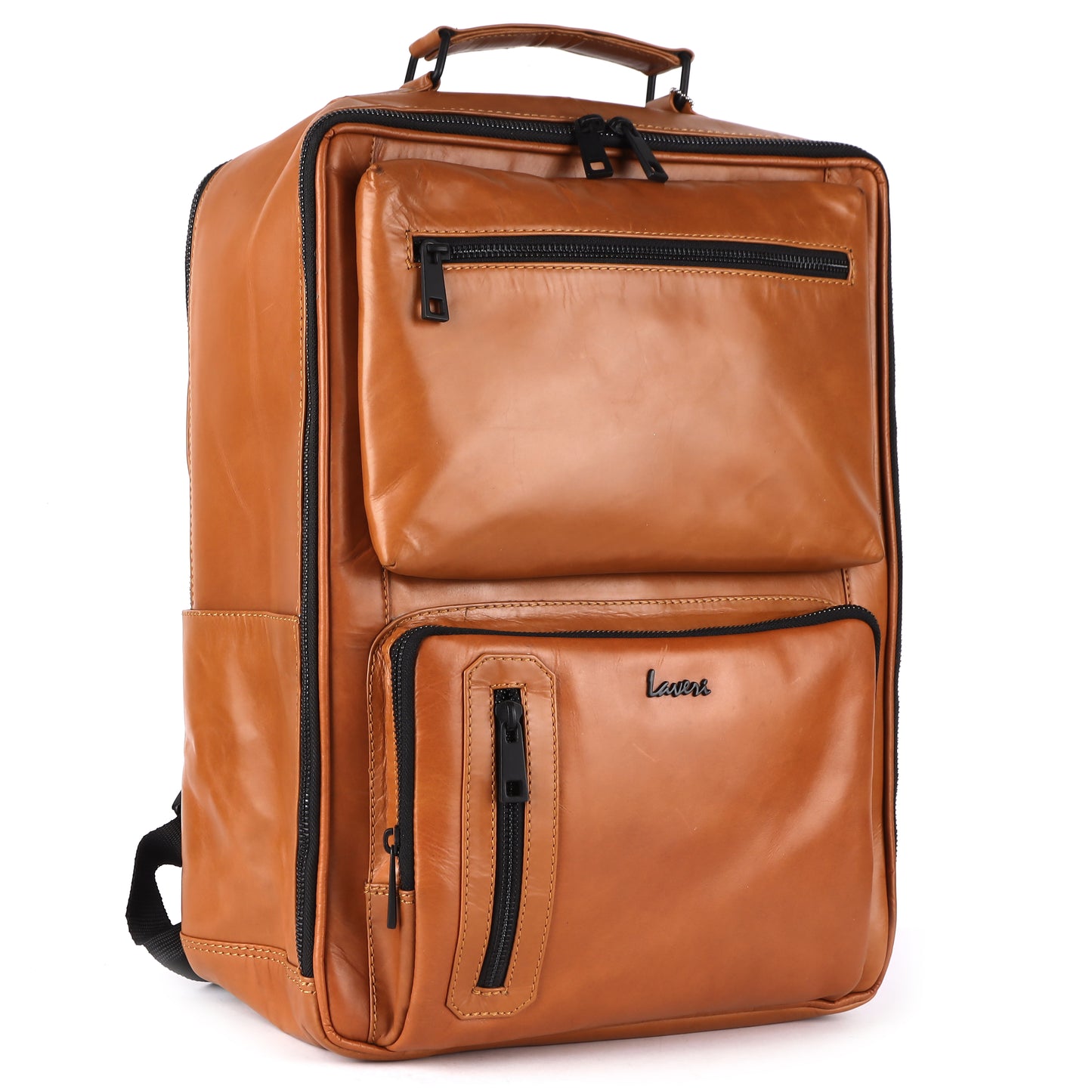 Venture Premium Leather Backpack #2832